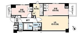 オープンレジデンシア六本木美術館前 205 ｜ 東京都港区六本木７丁目6-15（賃貸マンション2LDK・2階・55.41㎡） その2