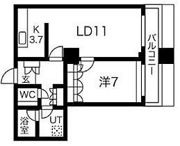 グランパークハイツ 702 ｜ 東京都港区芝浦３丁目4-2（賃貸マンション1LDK・7階・50.31㎡） その2