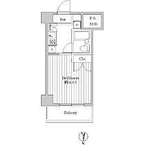 スペーシア池上 0504 ｜ 東京都大田区池上（賃貸マンション1K・5階・18.15㎡） その2