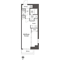 ルクレ両国 0701 ｜ 東京都墨田区両国（賃貸マンション1LDK・7階・34.85㎡） その2