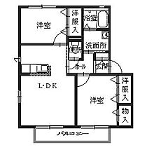 シャーメゾン大中 202 ｜ 兵庫県加古郡播磨町大中２丁目3-41（賃貸アパート2LDK・2階・54.07㎡） その2