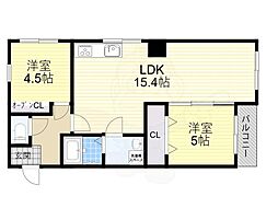 フリーディオ八幡 1階