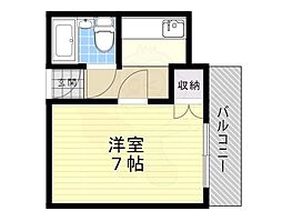 アートハイツ西崎 2階/-