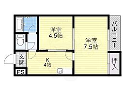 ランズベリー御殿山 3階/-