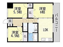 グリーンヒル黄金野 2階