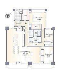 間取図画像 3LDK