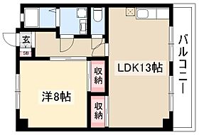 藤本コーポ  ｜ 愛知県名古屋市東区矢田3丁目18-13（賃貸マンション1LDK・2階・50.00㎡） その2