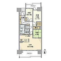 グランドメゾン熱田の杜A棟  ｜ 愛知県名古屋市熱田区横田1丁目1-52（賃貸マンション3LDK・4階・83.76㎡） その2