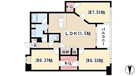 グラン・アベニュー 栄  ｜ 愛知県名古屋市中区栄1丁目20-10（賃貸マンション2SLDK・14階・82.61㎡） その2