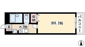 ルミナスアツタ  ｜ 愛知県名古屋市熱田区四番1丁目13-10（賃貸マンション1R・2階・24.90㎡） その2