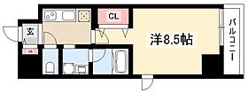 リシュドール名駅南  ｜ 愛知県名古屋市中村区名駅南1丁目10-13（賃貸マンション1K・6階・27.70㎡） その2