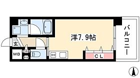 エスポアール泉  ｜ 愛知県名古屋市東区泉1丁目11-10（賃貸マンション1R・9階・24.99㎡） その2