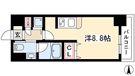 glanz  ｜ 愛知県名古屋市中区松原2丁目7-3（賃貸マンション1R・11階・24.96㎡） その2