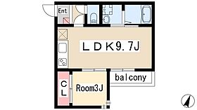 ＧＲＡＮＤＴＩＣ金山  ｜ 愛知県名古屋市昭和区福江3丁目5-26（賃貸アパート1LDK・1階・30.70㎡） その2