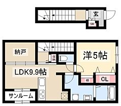 メゾン・ド・カメリア  ｜ 愛知県名古屋市千種区松軒2丁目詳細未定（賃貸アパート1LDK・2階・40.93㎡） その2