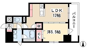 SDコート金山  ｜ 愛知県名古屋市熱田区新尾頭1丁目12-7（賃貸マンション1LDK・14階・42.23㎡） その2