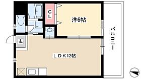 サンシティー西郊  ｜ 愛知県名古屋市熱田区大宝3丁目12-25（賃貸マンション1LDK・1階・38.90㎡） その2