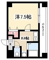 ルームIフジハイツ  ｜ 愛知県名古屋市熱田区夜寒町3-9（賃貸マンション1K・4階・24.40㎡） その2