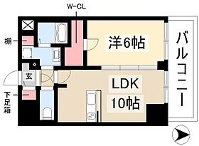 プレサンス東別院セレニス  ｜ 愛知県名古屋市中区平和1丁目2103（賃貸マンション1LDK・8階・39.59㎡） その2