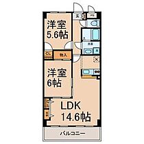 NK六番  ｜ 愛知県名古屋市熱田区六番2丁目2-1（賃貸マンション2LDK・4階・58.32㎡） その2