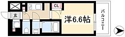 S-RESIDENCE金山epure(エピュレ) 12階1Kの間取り