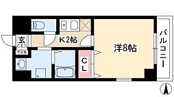 SH丸の内 1Kの間取図画像