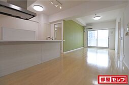 コモレビスクエア名駅北 9階2LDKのリビング/ダイニング