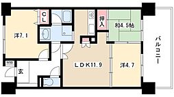 徳川園サンハイツ 2階