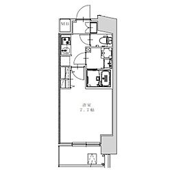 S-RESIDENCE金山altano(アルターノ) 9階1Kの間取り