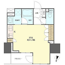 間取図画像 ワンルーム