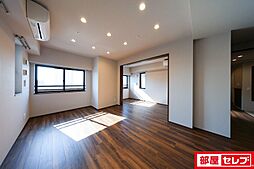 ザ・レジデンスパーク栄 15階2LDKのリビング/ダイニング