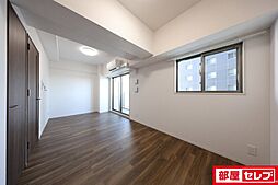 ディアレイシャス東別院IV 13階1Kのリビング/ダイニング