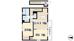 エスペランス・円上 2階