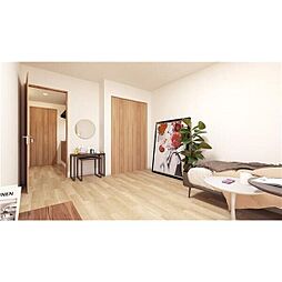 ユーミー矢場町 3階1Kのリビング/ダイニング