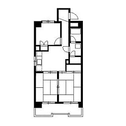 レスカール千代田 3DKの間取図画像