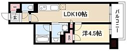 GRANPASEO丸の内 1LDKの間取図画像