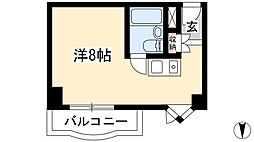 荘苑御園 ワンルームの間取図画像