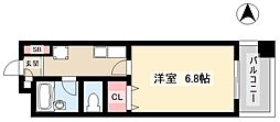TKビル 1Kの間取図画像