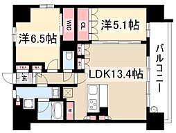 サンクレイドル名古屋大須 2階
