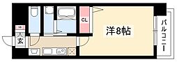 ArtizA上前津 1Kの間取図画像