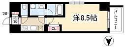 プロシード金山3 1Kの間取図画像