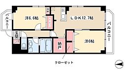 ハピネス車道 8階