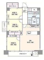 間取図画像 3LDK