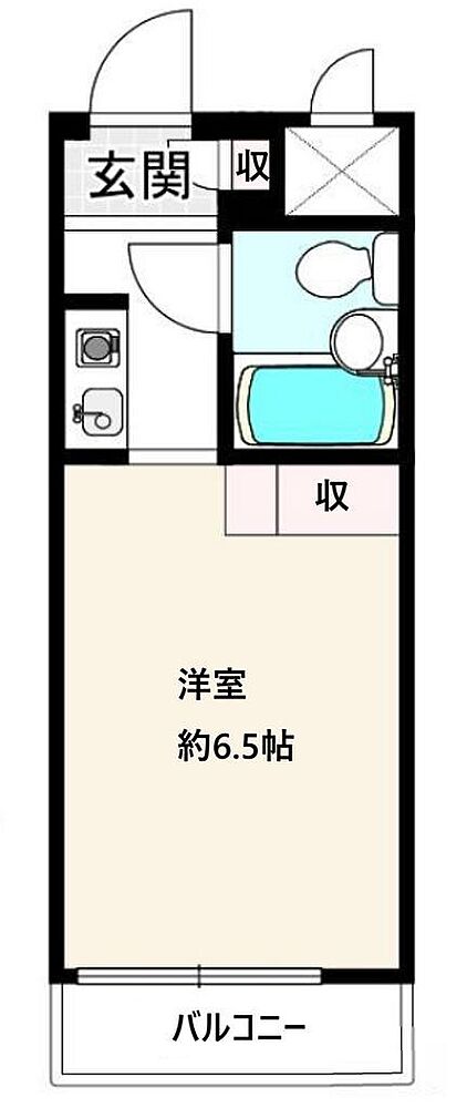 1K 間取り
