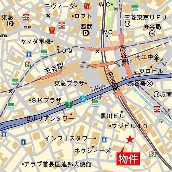 パークアクシス渋谷桜丘ウエスト 1204｜東京都渋谷区桜丘町(賃貸マンション1R・12階・31.20㎡)の写真 その22