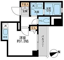 クリオ戸越銀座弐番館  ｜ 東京都品川区平塚1丁目6-11（賃貸マンション1R・13階・24.20㎡） その2