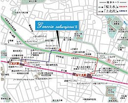 ジェノヴィア桜上水II 501 ｜ 東京都杉並区下高井戸4丁目5（賃貸マンション1K・5階・20.72㎡） その4