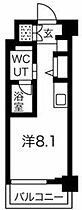 クラリッサ横浜中央 503 ｜ 神奈川県横浜市西区中央2丁目42-2（賃貸マンション1R・5階・21.17㎡） その2