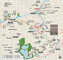 パークアクシス北千束ＭＯＣＸＩＯＮ  ｜ 東京都大田区北千束2丁目14-3（賃貸マンション1LDK・1階・34.21㎡） その6