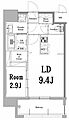エンクレスト天神LARK4階9.4万円